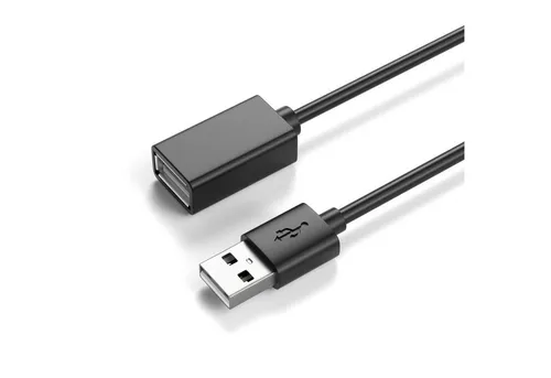 JAMEGA USB 2.0 Verlängerungskabel, USB-A Stecker zu USB-A Buchse Erweiterung USB-Kabel, USB, USB A (150 cm)