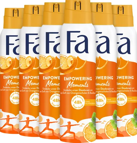FA Deospray 150 ml Empowering Moments, 6x 150 ml von Fa Pflege