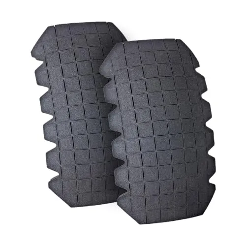 Kneetek Kniepolster Universal Maxi 16 | 245 x 150 x 16 mm | 115 g | optimaler Knieschutz in Kombination mit Arbeitshose | Knieschutzpolster geeignet für Klempner, Elektriker, Fliesenleger, Handwerker