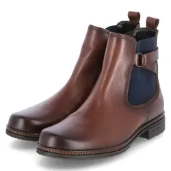 Gabor Damen Chelsea Boots - Stiefeletten mit Wechselfußbett - Wanderschuhe mit warmem Nickifutter und komfortablem Blockabsatz, perfekt für herbstliche Wanderungen und den Alltag.