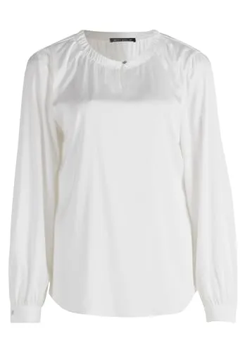 Betty Barclay Damen 8717/2443 Bluse, Elegant, Only Sommer, Offwhite, 46 EU