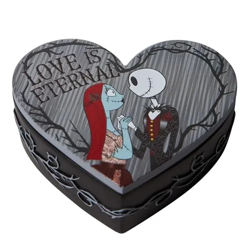 Disney Showcase Collection Jack And Sally Trinket Box