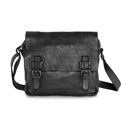 Cas8 Herren EVERYDAY Umhängetasche LARS graphite in grau von Cas8