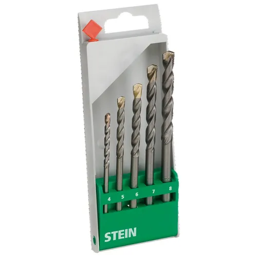 Dönges Steinbohrersatz mit Hartmetallschneide, 8 tlg., Ø 3-4-5-6-7-8-9-10 mm