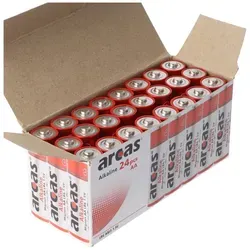 Arcas Alkaline Batterie LR6, AA, Mignon, 1,5 Volt 24 Stück