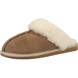 Shepherd of Sweden - Jessica Lammfell-Hausschuhe - Damen - Größe 36 - Bequeme Hausschuhe aus 100% echtem Lammfell, flauschig und warm – perfekt für kalte Tage und für den skandinavischen Stil.