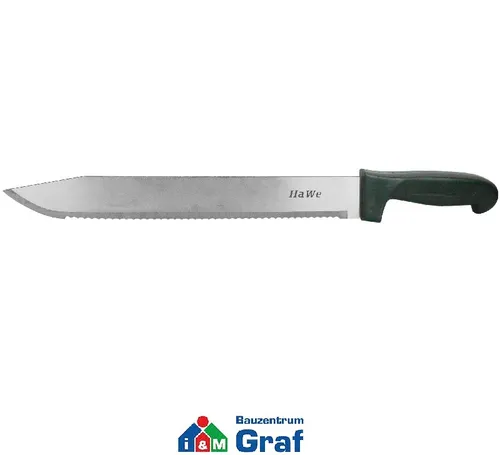 HaWe 8793.0 Dämmstoffmesser, rostfrei, für Glaswolle Steinwolle /#857932