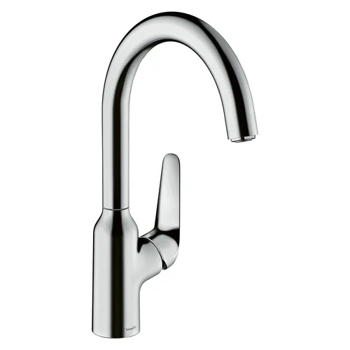hansgrohe Focus M42 Küchenarmatur 220 - Armaturen mit schwenkbarem Auslauf 360°, ideal für mehr Flexibilität in der Küche und komfortable Nutzung.