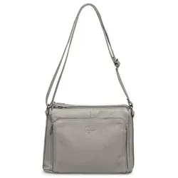 Caspar Elegante Leder Umhängetasche