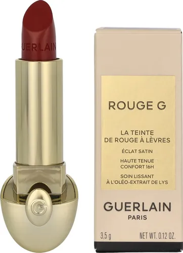 GUERLAIN Rouge G Satin Refill Lippenstift 3.5 g Nr. 968 - Personalisierbarer Lippenstift mit Doppelspiegel, bietet intensive Farbe und cremige Pflege in einer einzigartigen Formel für strahlende Lippen.