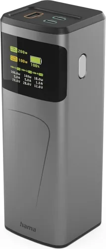 Hama High Power Grau Powerbank