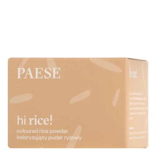 Paese Loose Powder - Hi Rice! Coloured Rice Powder 20 Natural 10g