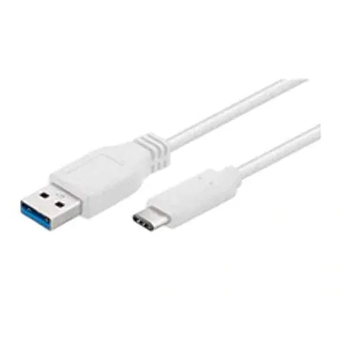 MicroConnect usb3.1ca05 W 0,5 m USB C USB A männlich männlich weiß Kabel USB – Kabel USB (0,5 m, USB C, USB A, 3.0 (3.1 Gen 1), männlich/männlich, weiß)