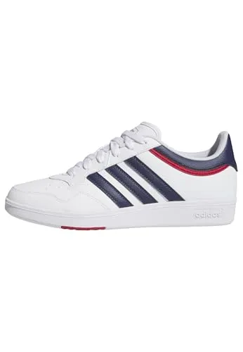 adidas Unisex Hoops 4.0 Shoes - Herren-Sneaker mit regulärer Passform, kombiniert Synthetikleder und Mesh für Atmungsaktivität, ideal für Alltag und Sport.