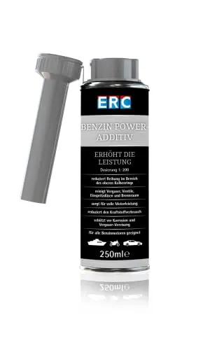 ERC Benzin Power-Additiv mit Friction Modifier, Verbesserung der Beschleunigung, 250ml