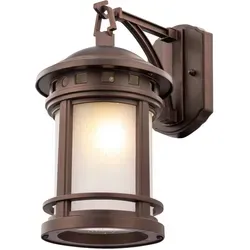 Maytoni Wandleuchte Braun, Zylindrisch - Stilvolle Wandleuchte aus Metall und Glas mit gleichmäßiger Lichtverteilung, ideal für stimmungsvolle Innenbeleuchtung in jedem Raum.