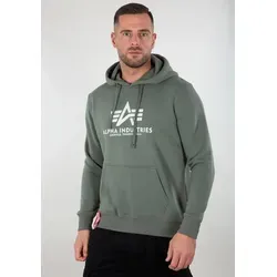 Alpha Industries Basic Hoody für Herren in grün von Alpha Industries