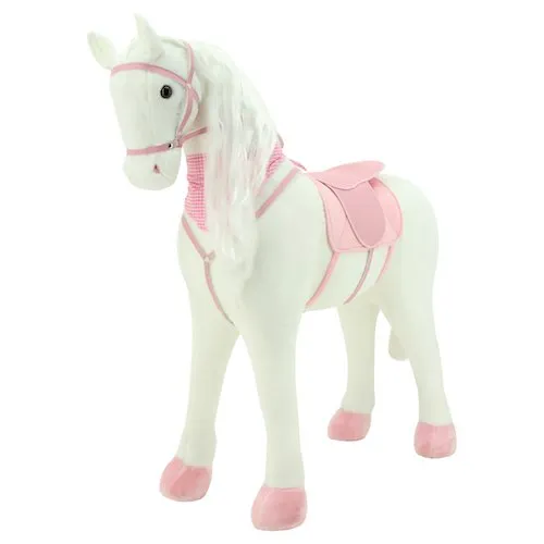 Sweety Toys 10318 Stehpferd Plüschpferd 125 cm