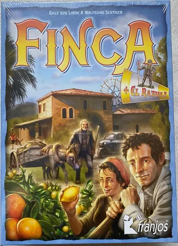 Produktbild Finca & El Razuel Erweiterung Franjos Spieleverlag Brettspiel Familienspiel Neu