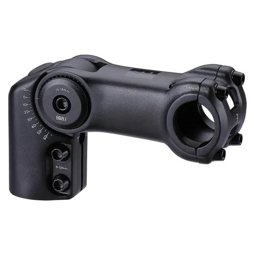 BBB HighFix BHS-34 Fahrradlenkervorbau (80 mm, 25.40 mm) - Robuster Fahrradlenkervorbau von BBB, ideal für präzise Lenkung und Stabilität. Perfekt für sportliche Fahrräder und ambitionierte Fahrer.