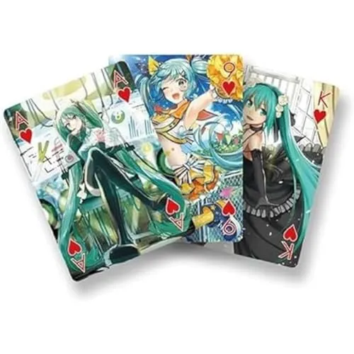 SAKAMI - Hatsune Miku - 52 Spielkarten - Poker, Kartenspiel, Deck, Playing Cards - original & lizensiert