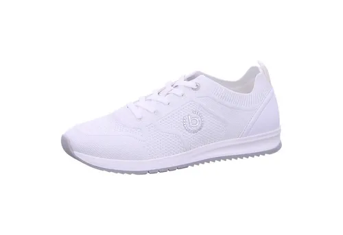bugatti Minka Sneaker 40 EU - Stilvoller Komfort - Modischer Sneaker in Größe 40, in elegantem Weiß. Robustes Obermaterial aus Synthetik und bequeme Passform für den täglichen Einsatz.