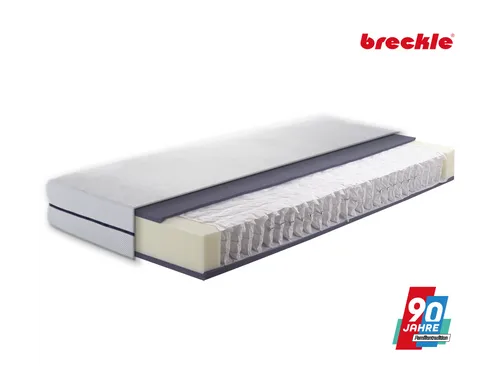 Breckle 7-Zonen Tonnentaschenfederkern-Matratze Flex Air TTFK