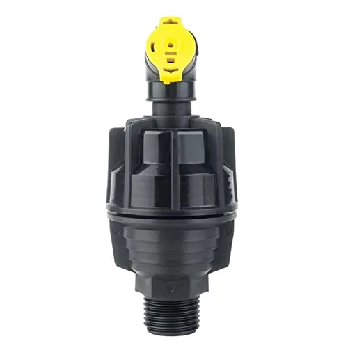 Super 10 Rotationssprenger, Mikrosprenger, 1/2 Zoll, männlich, 360 °, Reichweite bis zu 10 m und Arbeitsdruck von 2,5 bis 4 bar, Bajonettdüse Gelb 465-595 l/h