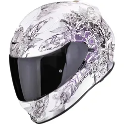 Scorpion Motorrad Helm EXO-491 Dream - XXS mit Sonnenblende - Kompakter Integralhelm für ATV, Onroad und mehr. Mit kratzfestem Visier, optimaler Belüftung und Antibeschlagschutz – ideal für alle Jahreszeiten. Inklusive Aufbewahrungstasche.