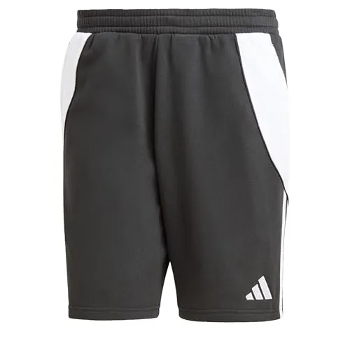ADIDAS Herren Shorts Tiro 24 Sweat - Bequeme Sweat Shorts aus weichem Baumwollmix, ideal für Sport und Freizeit. Mit praktischen Taschen für Schlüssel und Smartphone, aus Better Cotton für umweltbewusste Käufer.