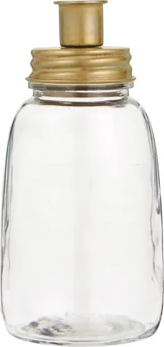 Kerzenhalter für Stabkerze gold, hoch Ib Laursen