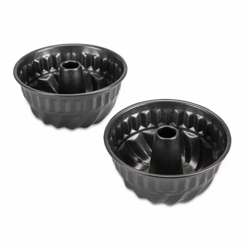 Städter We Love Baking Gugelhupf Mini 2er Set Backform Gugelhupfform Ø 10 cm
