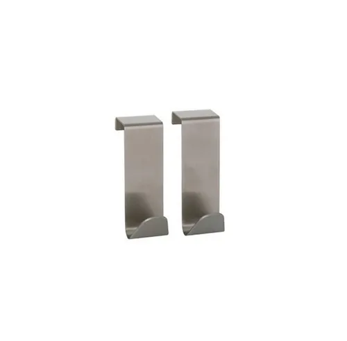 axentia Türhaken Türhaken, Edelstahl, 2 Stück 122532, (1-St)