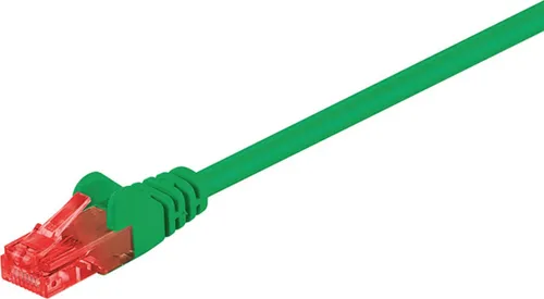 Goobay CAT 6 Patchkabel, U/UTP, Grün, 20 m, CCA Kupfergemisch