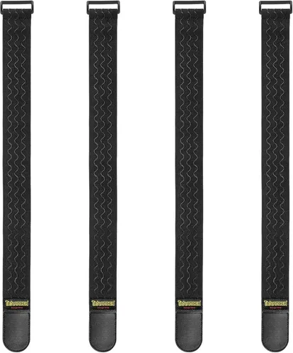 Elastische Gurte Anti-Rutsch 61x5 cm 4er Pack - Mehrzweck-Klettbänder zur sicheren Befestigung, ideal für Ordnung und Stabilität in Haushalt und Werkstatt.