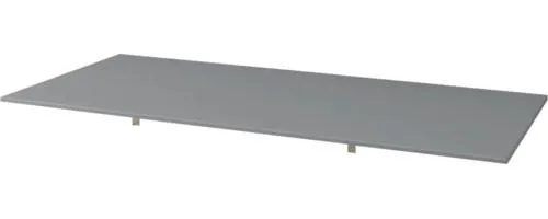 Waschtischplatte Jungborn 101 x 46 cm Blau Marino matt Uni Ohne Ausschnitt