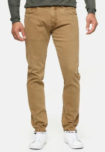 Indicode Herren INSamario Jeanshose - 99% Baumwolle, 5-Pocket Stil - Jeans im klassischen 5-Pocket-Stil aus 99% Baumwolle für hohen Tragekomfort. Regular Fit, ideal für moderne Styles und ausgestattet mit praktischem Stauraum.