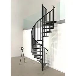 Minka Spindeltreppe Rondo Smart 37 in schwarz von Minka