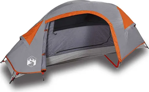vidaXL Kuppel-Campingzelt 1 Person Orange