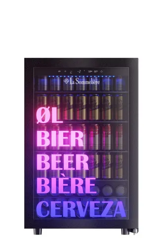 La Sommelière Getränkekühlschrank BEER150 – Schnellkühlfunktion für optimale Bierlagerung