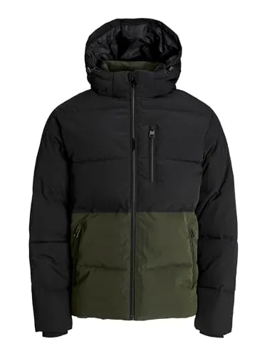 Jack & Jones Steppjacke 'OWEN' in Oliv, Größe L von Jack & Jones