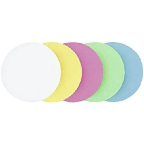 Legamaster 7-253599 Moderationskarten Kreis, 500 Stück, Durchmesser 19 cm, 5-farbig sortiert
