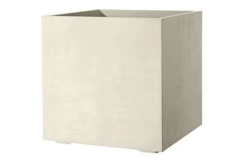 Kreher Blumenkasten Millennium Beige, eckig von Kreher