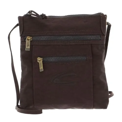 camel active Journey Shoulderbag Brown - Messenger-Bag aus robustem Material, ideal für den Alltag mit kompakten Maßen von 20,5 x 22 cm – einfach und schick.