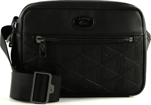 Lacoste Nomogramme Umhängetasche schwarz NH4401MR000 - Umhängetasche aus hochwertigem Lederimitat, stilvolles Design und ideal für den täglichen Gebrauch.
