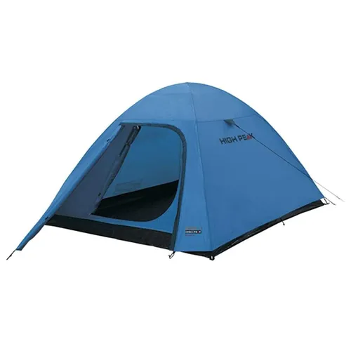 High Peak Kiruna 2 Kuppelzelt für 2 Personen - Kuppelzelt in blau/grau, ideal für Camping, mit 1500 mm Wassersäule für optimalen Wetterschutz und komfortablem Platz für 2 Personen.