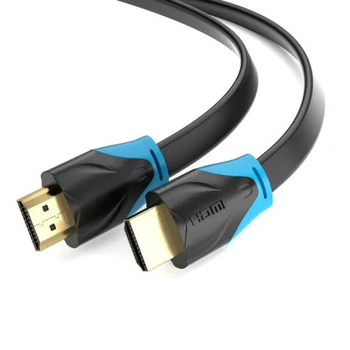 5m HDMI 2.0 Kabel Flach von JAMEGA | High-Speed 4K U-HD 2160p HDR 3D CEC ARC
