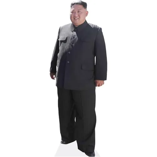 Kim Jong-un (Trousers) Pappaufsteller mini von Celebrity Cutouts