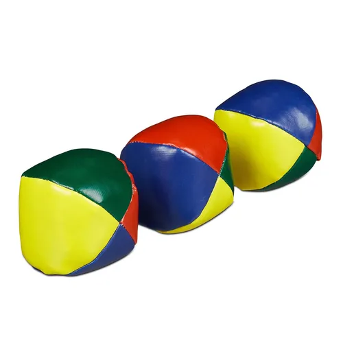 Jonglierbälle Jonglierset Jongliersäckchen Juggling Balls Set bunt 70 g 6 cm