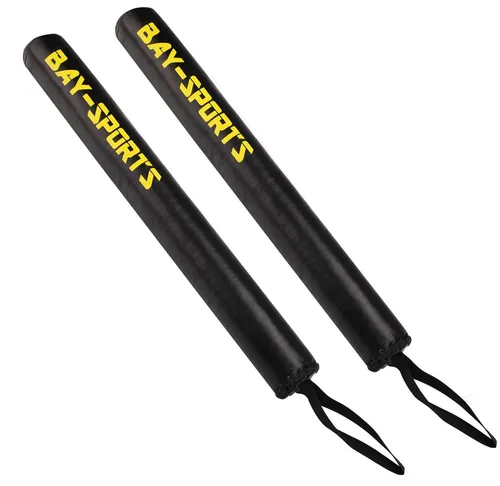 BAY-Sports Pratzen Box Sticks Training Boxen Boxsticks Schlagpolster, 1 Paar, Schlagkissen, Kickboxen, MMA, Krav Maga